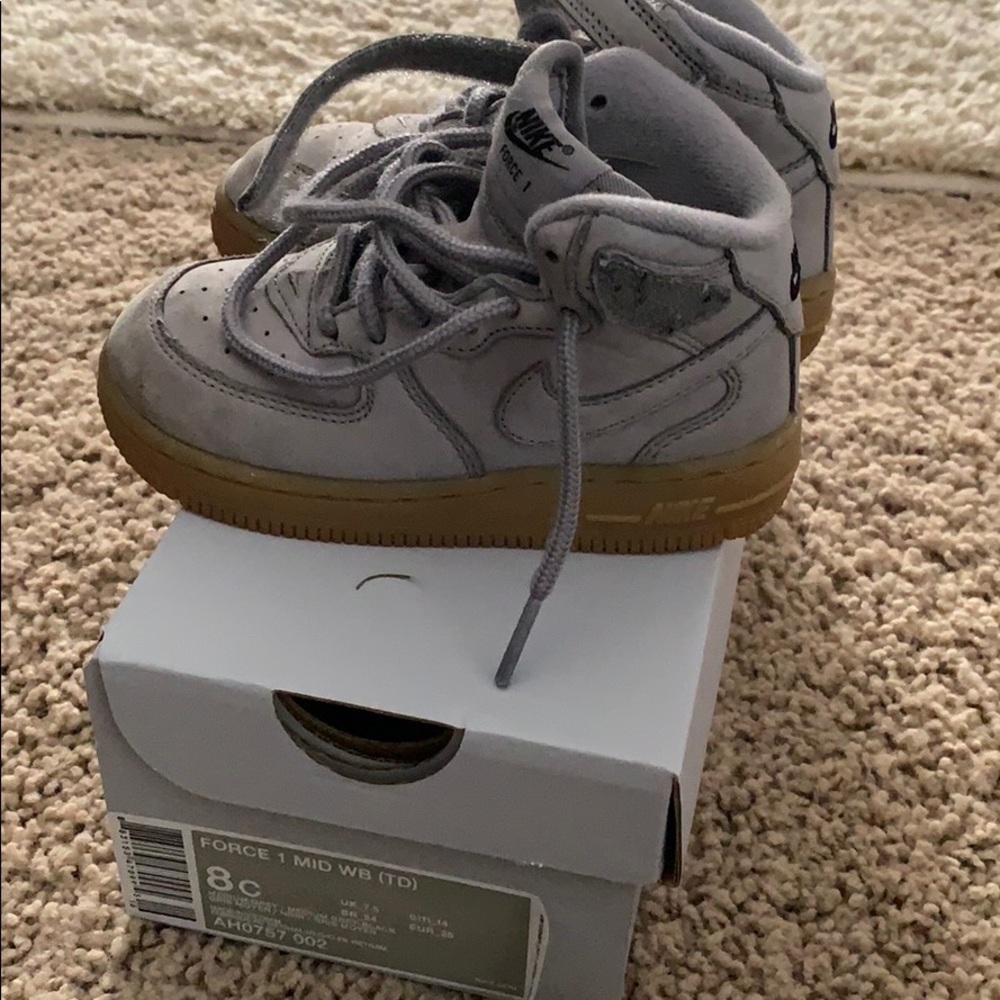 Toddler Air Force 1 Mid, Sz. 8c